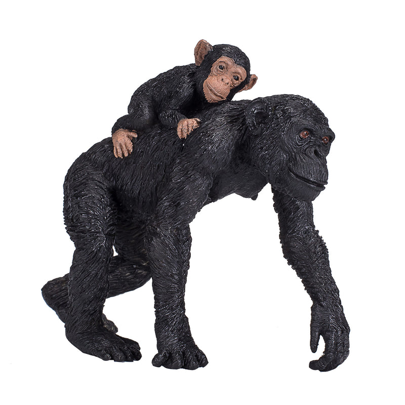 Load image into Gallery viewer, Mojo wildlife chimpansee met baby - 387264