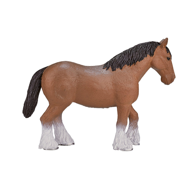 Afbeelding laden in galerijviewer, Mojo horse world clydesdale paard bruin - 387070