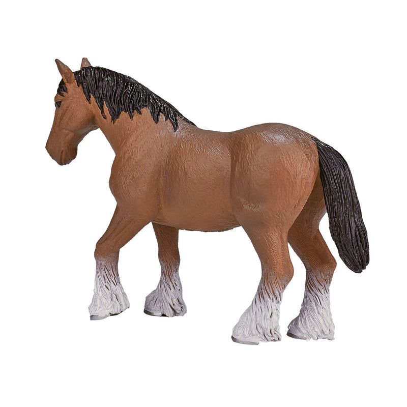 Afbeelding laden in galerijviewer, Mojo horse world clydesdale paard bruin - 387070