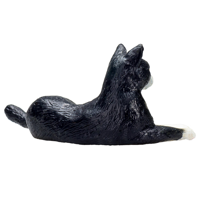 Load image into Gallery viewer, Mojo farmland liggende kat zwart wit - 387367