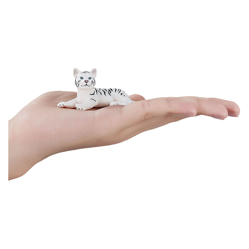 Load image into Gallery viewer, Mojo wildlife witte tijgerwelp liggend - 387015