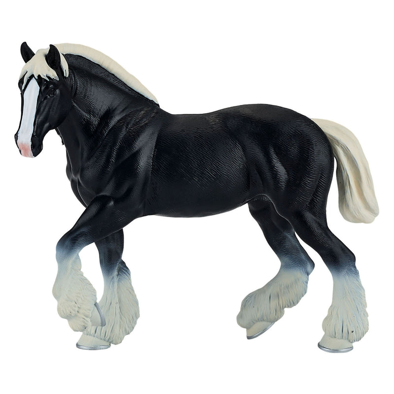 Load image into Gallery viewer, Mojo horse world zwarte clydesdale paard - 381083