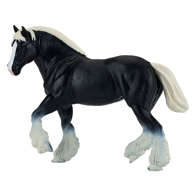 Load image into Gallery viewer, Mojo horse world zwarte clydesdale paard - 381083