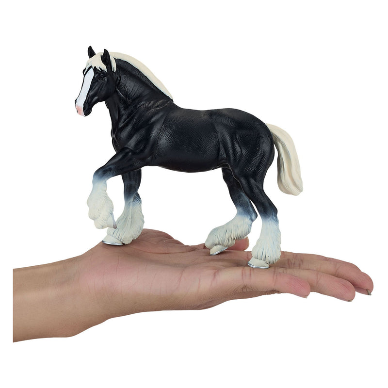 Load image into Gallery viewer, Mojo horse world zwarte clydesdale paard - 381083