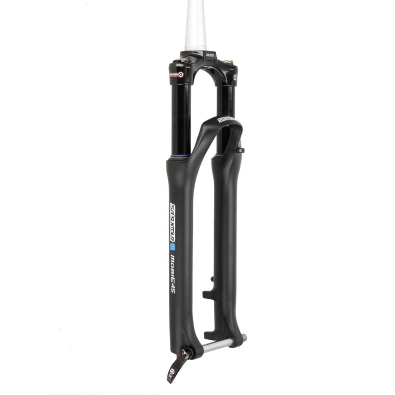 Load image into Gallery viewer, Srsuntour sr suntour - vork mobie45 lor ds air 700c 100mm tapered 15mm zwart