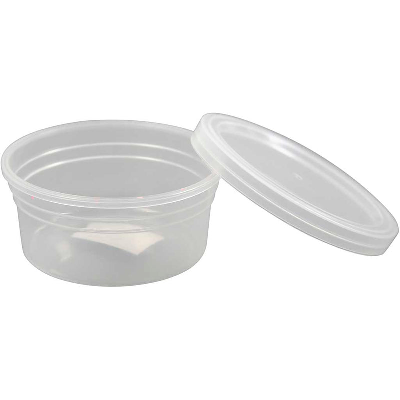 Afbeelding laden in galerijviewer, Https: www.cchobby.nl plastic-potje-met-deksel-h-38-mm-d-84-mm-125-ml-20-stuk-1-doos