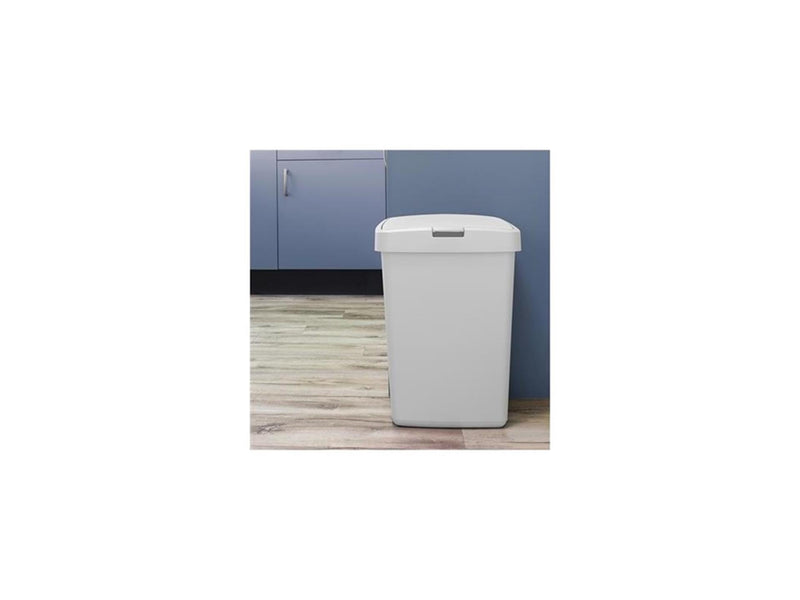 Load image into Gallery viewer, Sunware delta afvalbak 50ltr klep wit