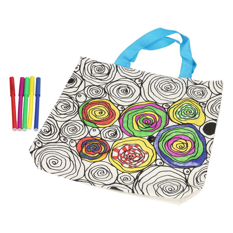 Load image into Gallery viewer, Kleur je eigen Tas Mandala Rozen