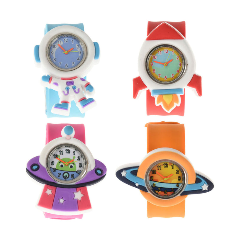 Load image into Gallery viewer, Klaparmband horloge space
