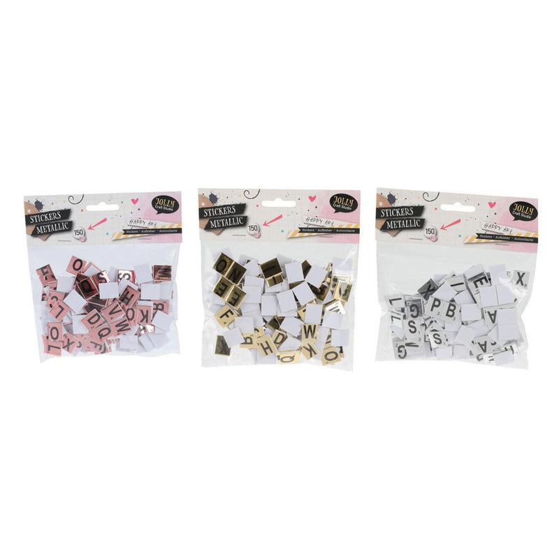Load image into Gallery viewer, Stickers eva metallic letters, 150dlg.
