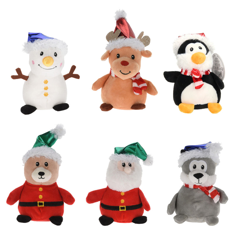 Load image into Gallery viewer, Pluchen Kerstknuffel