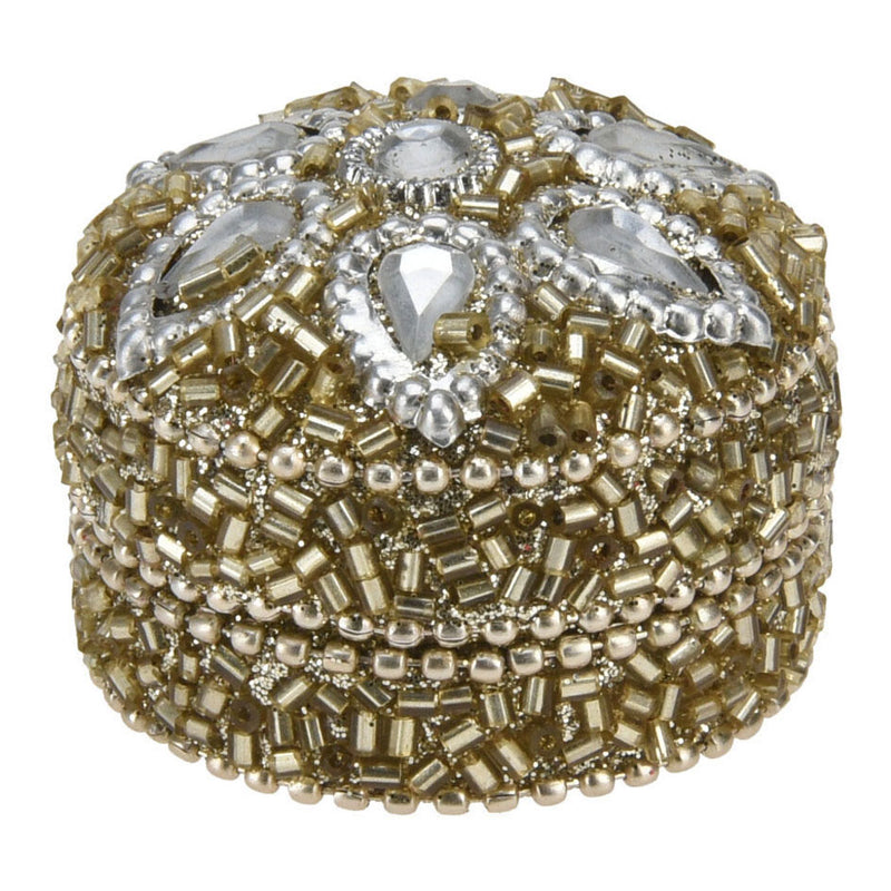 Load image into Gallery viewer, Opbergdoosje 4x3cm goud, set van 36