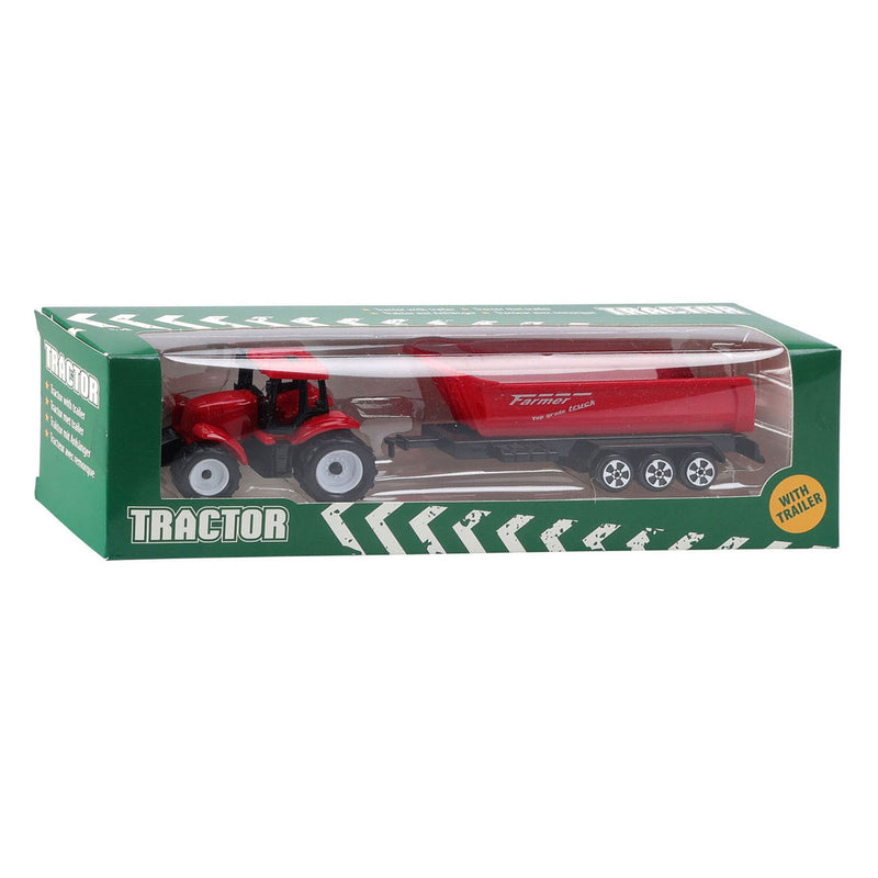 Load image into Gallery viewer, Koopman tractor met aanhanger, 20,5cm