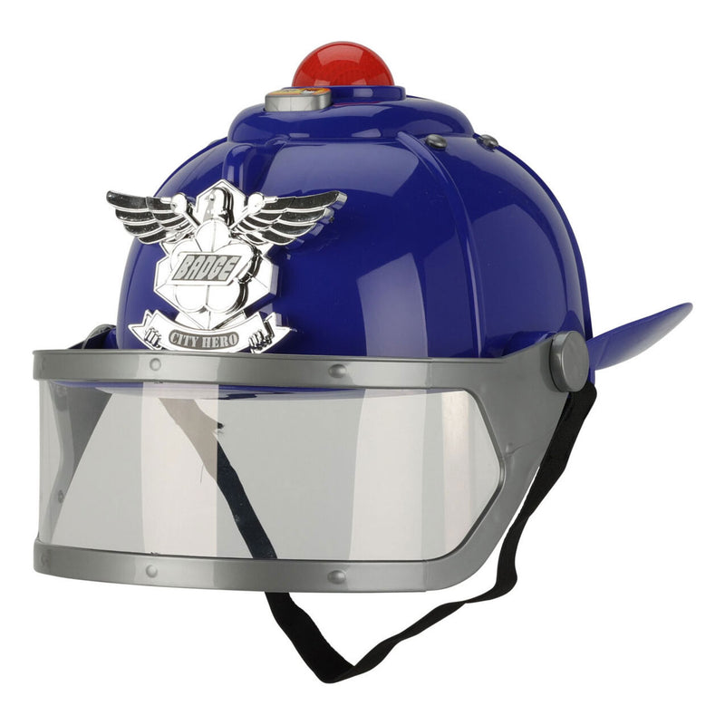 Load image into Gallery viewer, Helm politie met licht en geluid