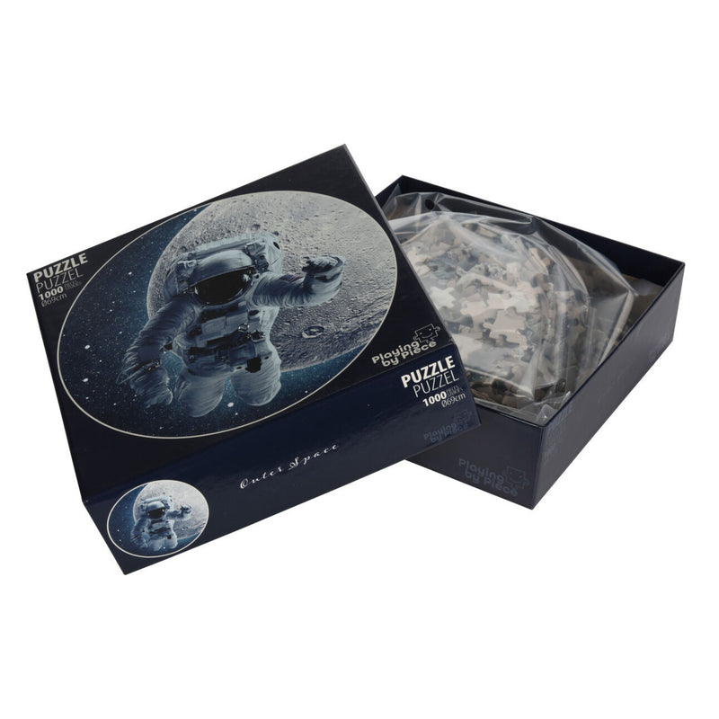 Load image into Gallery viewer, Legpuzzel Astronaut en Maan, 1000st.