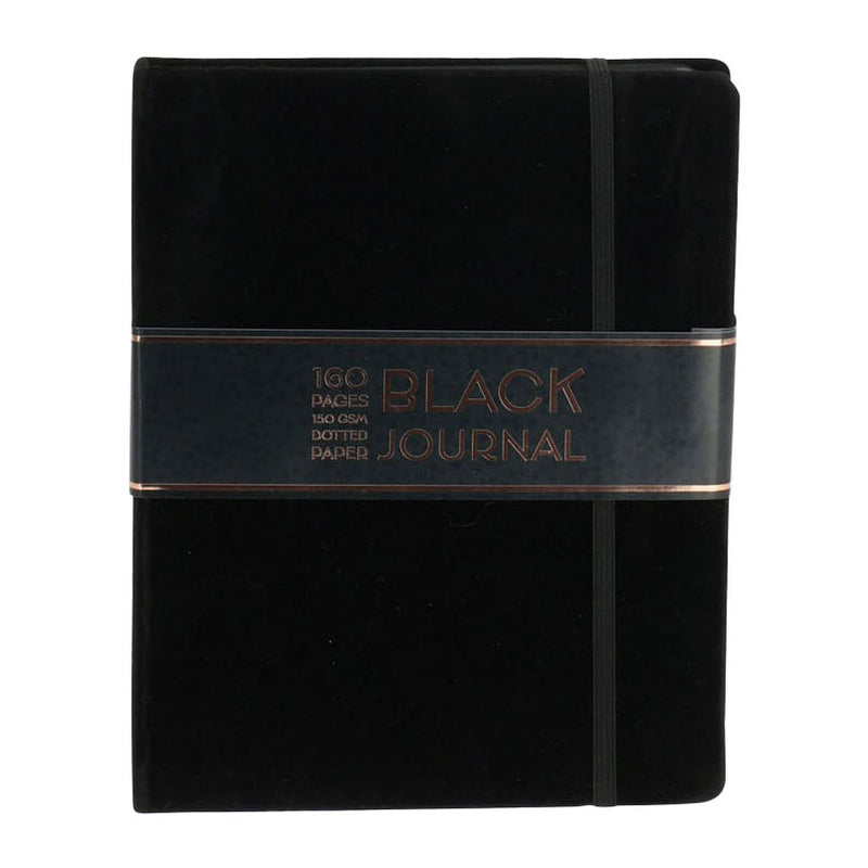 Afbeelding laden in galerijviewer, Bulletjournal zwart, 17x22cm
