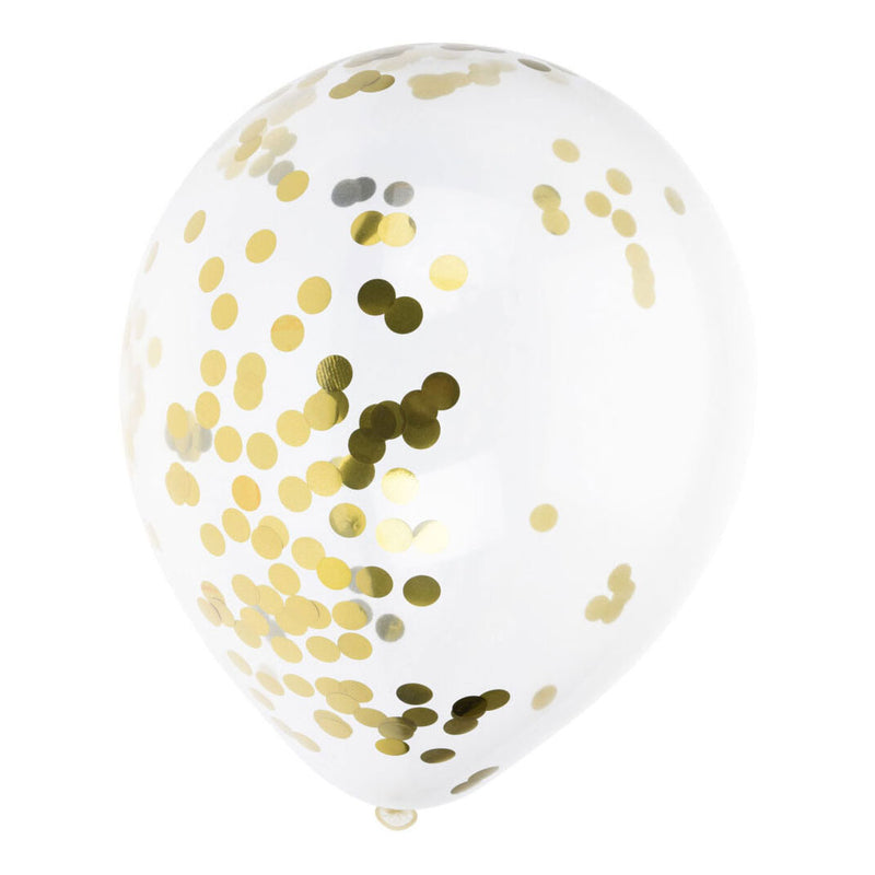 Afbeelding laden in galerijviewer, Ballonnen met gouden confetti