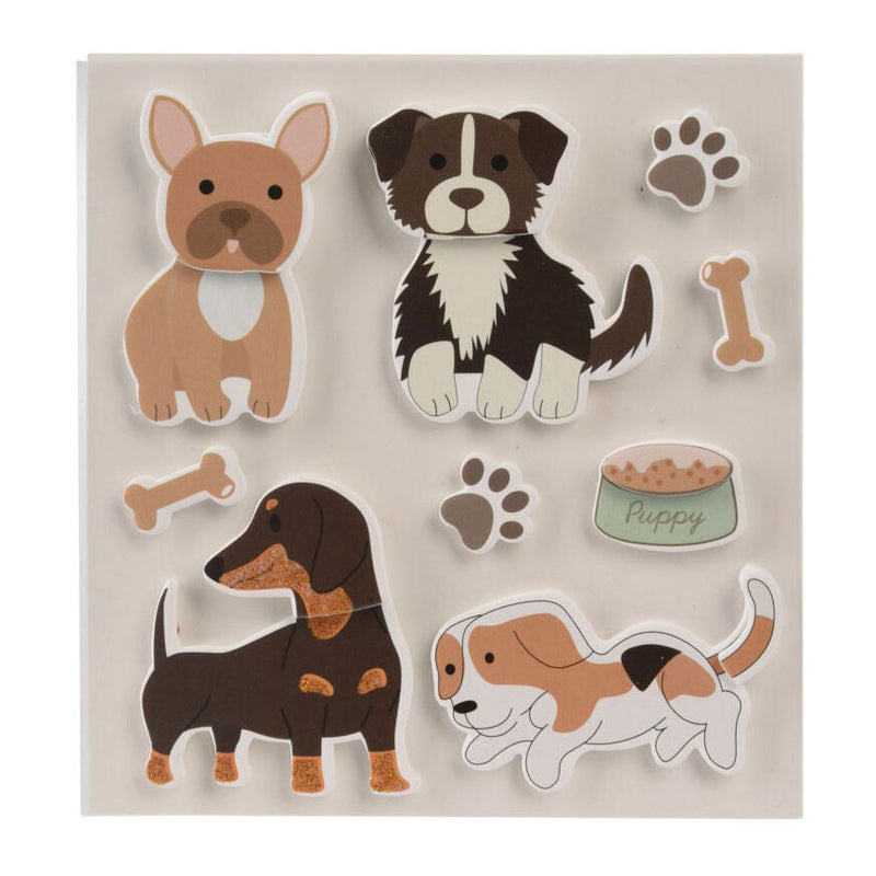 Afbeelding laden in galerijviewer, 3d stickervel huisdieren