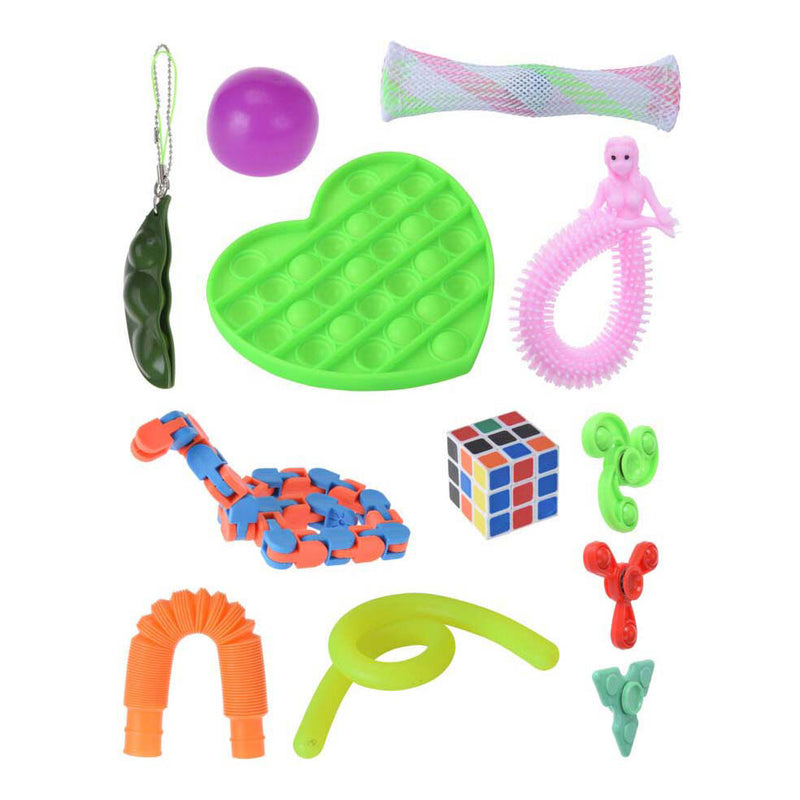 Load image into Gallery viewer, Fidget speelgoed set, 12st.