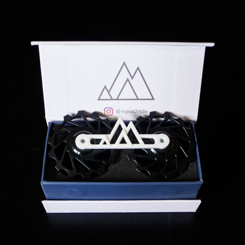 Load image into Gallery viewer, Novaride ceramic pulley wheels 14t mtb