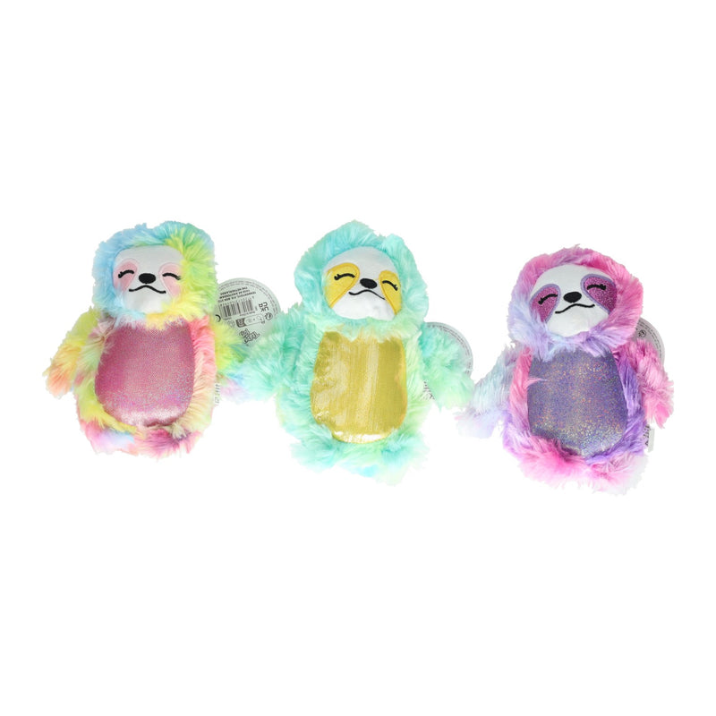 Load image into Gallery viewer, Luiaard knuffel met tie-dye effect