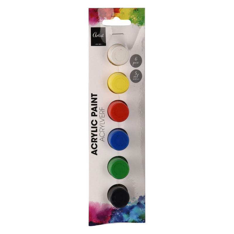 Load image into Gallery viewer, Acrylverfset 6 kleuren