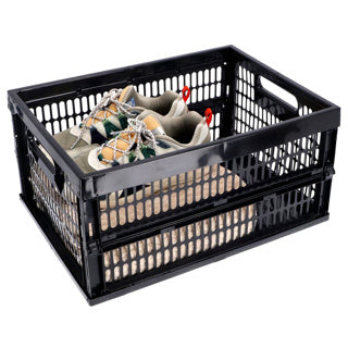 Load image into Gallery viewer, Curver shopbox 34l zwart | 2 stuks