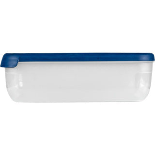 Load image into Gallery viewer, Curver grand chef vershoudbak rechthoek 4l transparant donkerblauw