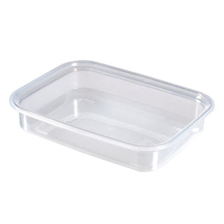 Load image into Gallery viewer, Curver smart fresh vershoudbak rechthoekig 0.7l grijs transparant