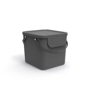 Load image into Gallery viewer, Rotho albula afvalscheiders - bpa vrij - 40l - zwart
