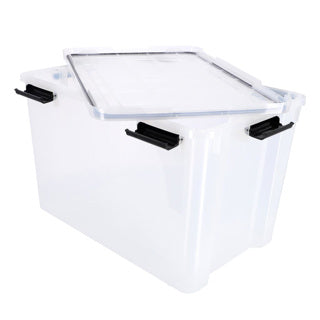 Afbeelding laden in galerijviewer, Iris airtight box 70l transparant 60x40x40 cm