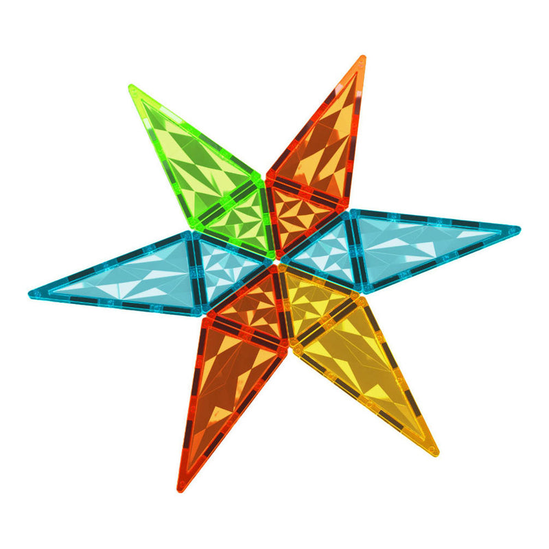 Load image into Gallery viewer, Geomag magnetische tegels edelstenen raket set - 32dlg.