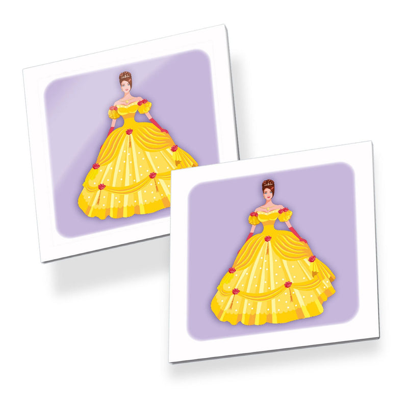 Load image into Gallery viewer, Tactic memo prinsessen en dieren - memospel - zoek de juiste paren - betoverende prinsessen en schattige dierenvrienden - gezelschapsspel voor kinderen en families - 2 tot 6 spelers - vanaf 3 jaar