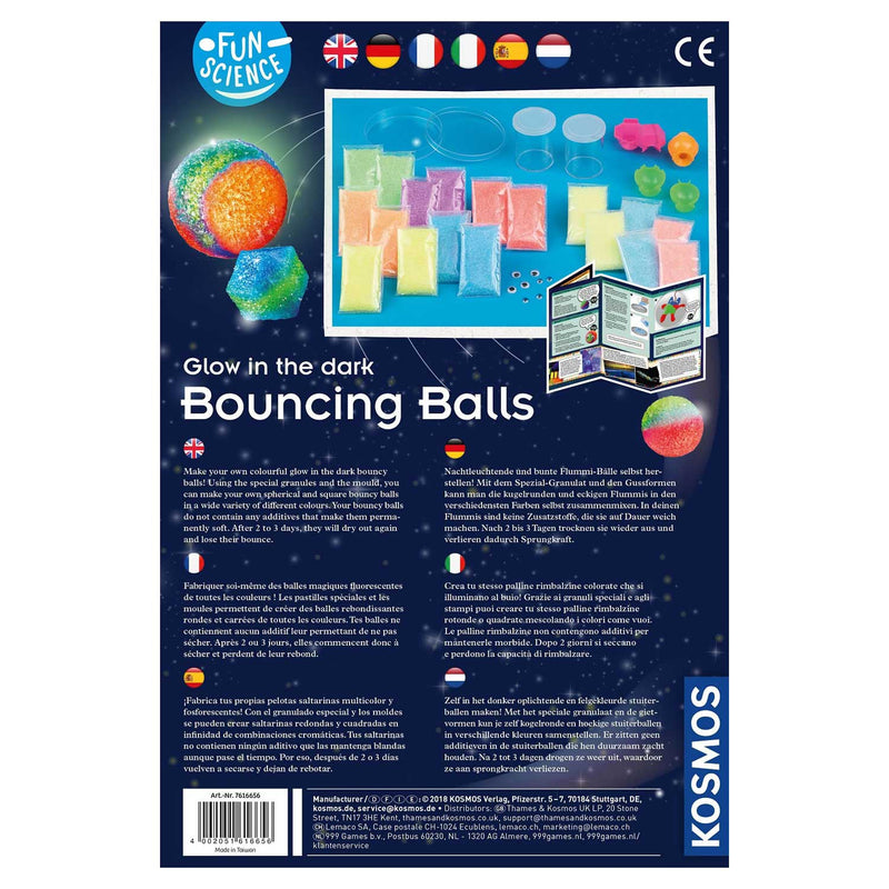 Load image into Gallery viewer, Kosmos glow in the dark stuiterballen maken, 20st.