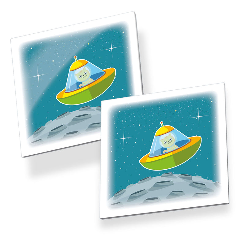 Load image into Gallery viewer, Tactic memo ruimtevaart - memospel - zoek de juiste paren - planeten, astronauten en raketten - gezelschapsspel voor kinderen en families - 2 tot 6 spelers - vanaf 3 jaar