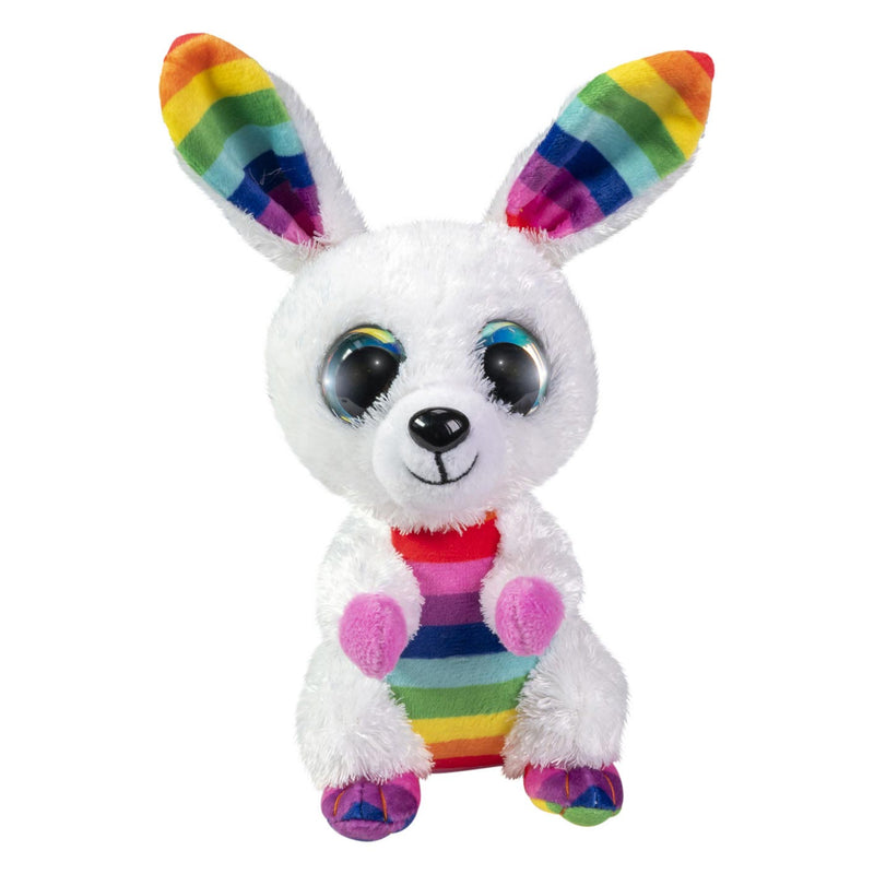 Load image into Gallery viewer, Lumo stars knuffel - konijn rainbow, 15cm