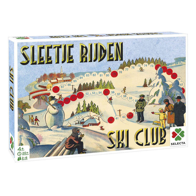 Load image into Gallery viewer, Selecta bordspel spellen van toen - sleetje rijden ski club