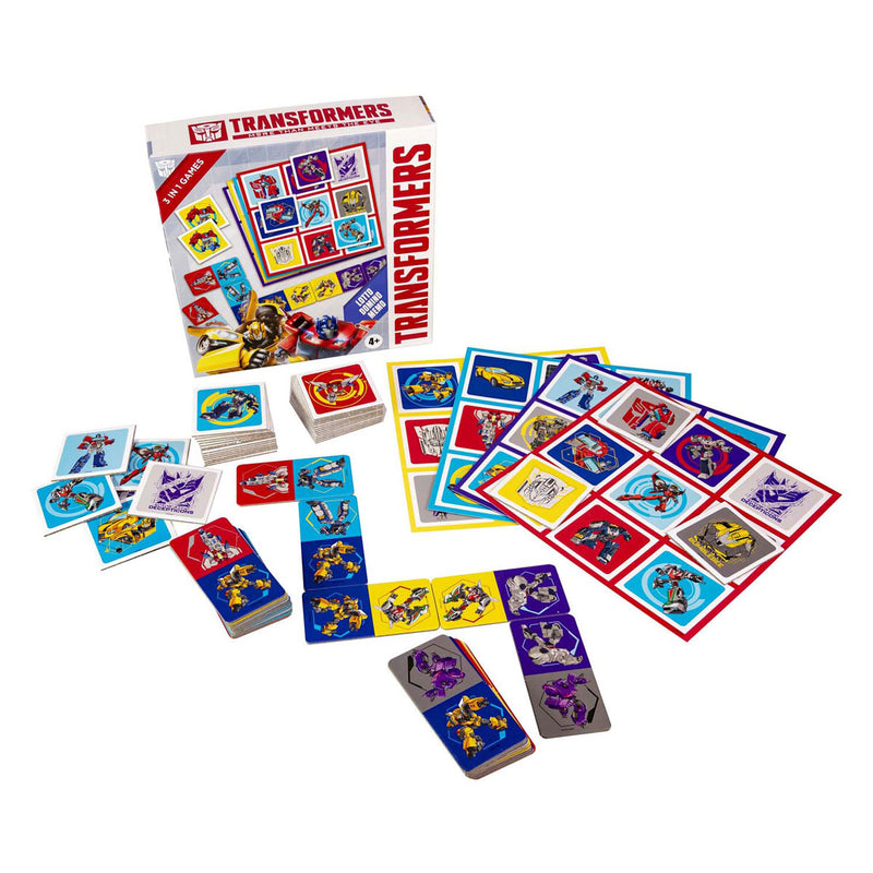 Load image into Gallery viewer, Tactic transformers 3in1 memo lotto domino