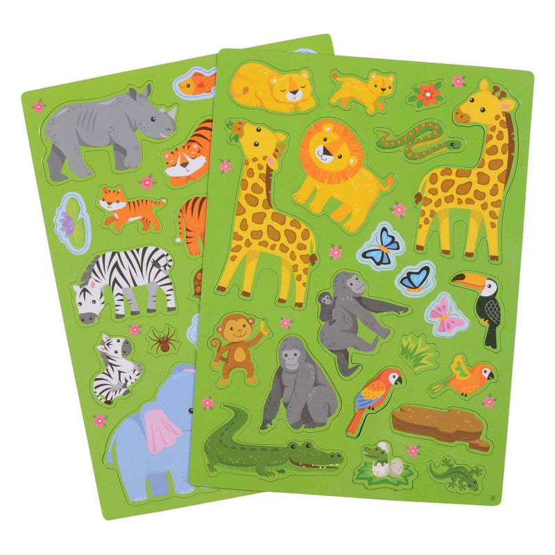 Load image into Gallery viewer, Tiger tribe | magneetboek - in the jungle