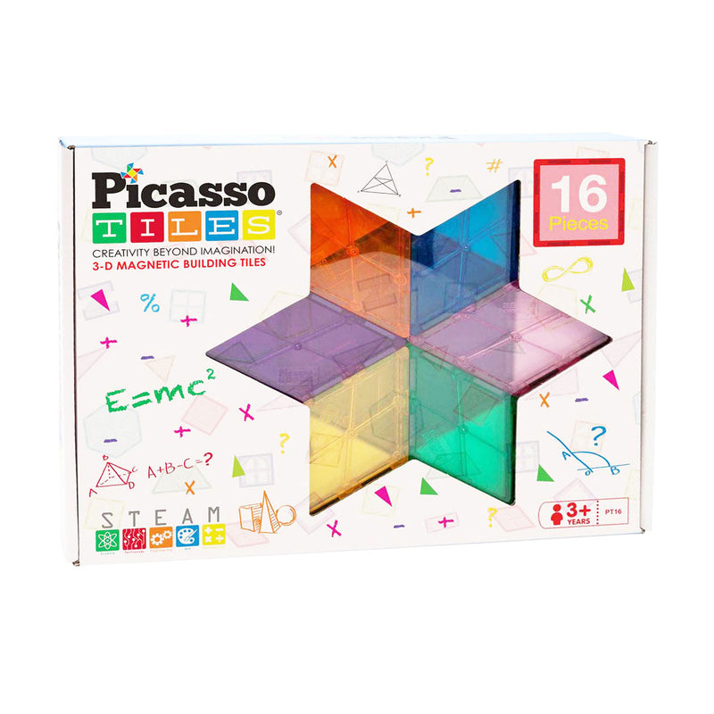Load image into Gallery viewer, Selecta picassotiles geometry - magnetische bouwtegels, 16dlg.