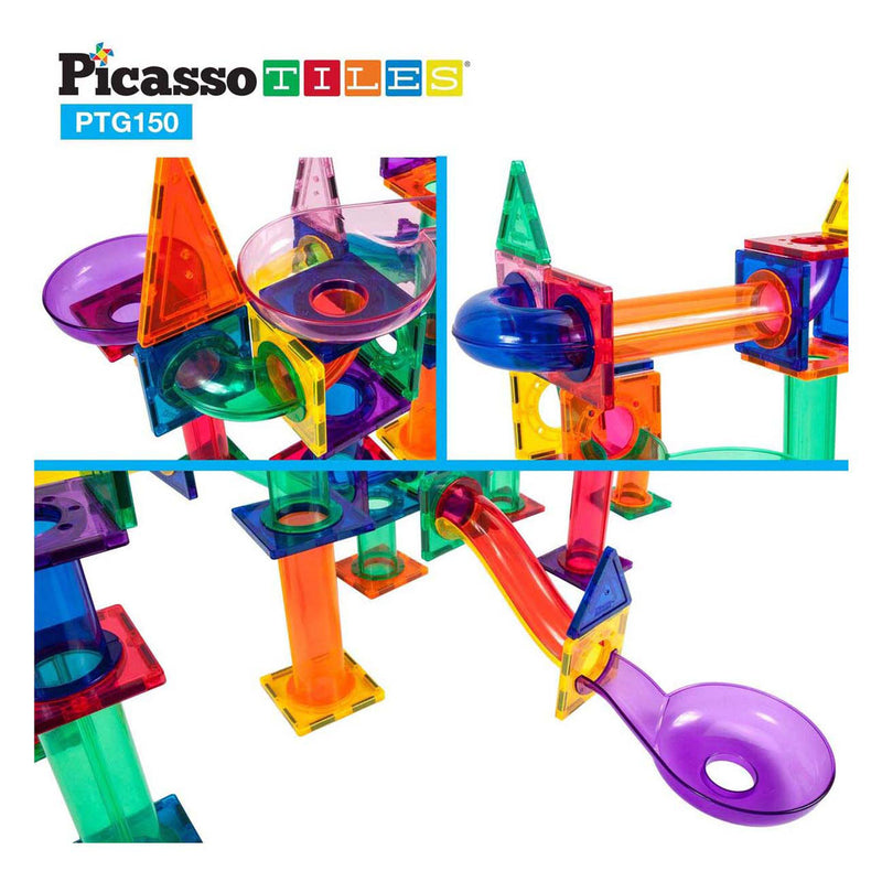 Load image into Gallery viewer, Selecta picassotiles marble run - magnetische bouwtegels, 150dlg.