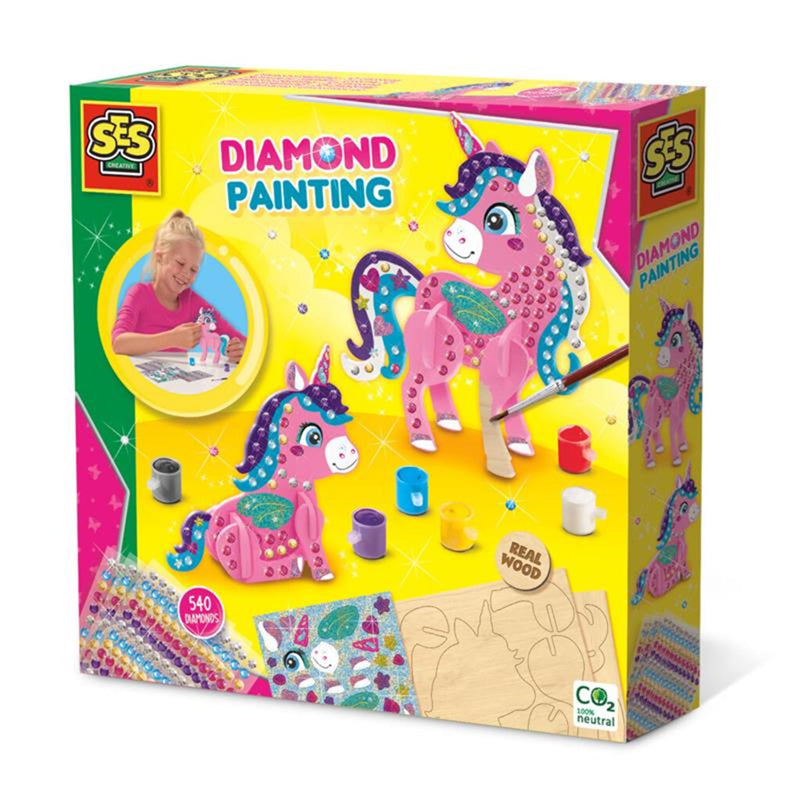 Load image into Gallery viewer, SES Diamond Painting - 3D Unicorns