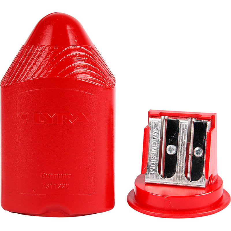 Afbeelding laden in galerijviewer, Https: www.cchobby.nl puntenslijper-h-8-5-cm-rood-1-stuk