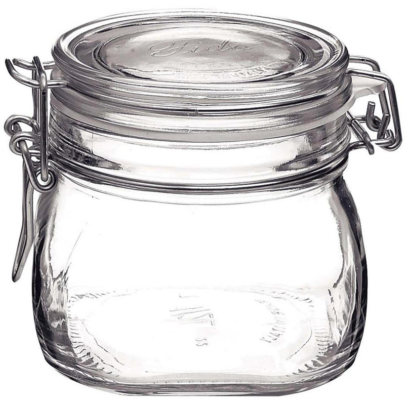 Load image into Gallery viewer, Rocco bormioli bormioli weckpot inmaakpot vierkant 0,5ltr fido pak a 6 st