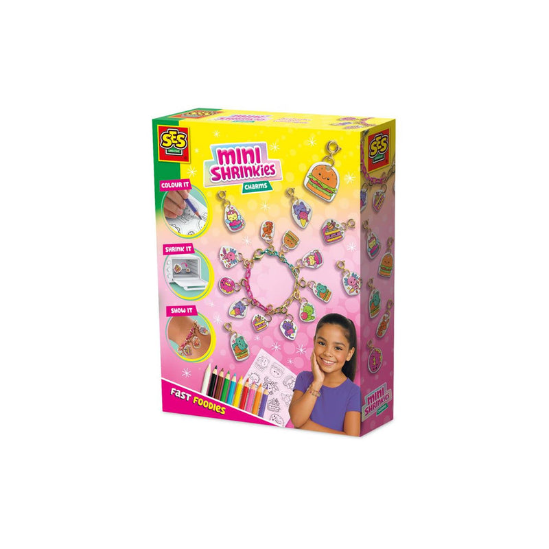Afbeelding laden in galerijviewer, Ses mini shrinkies - charms fast foodies