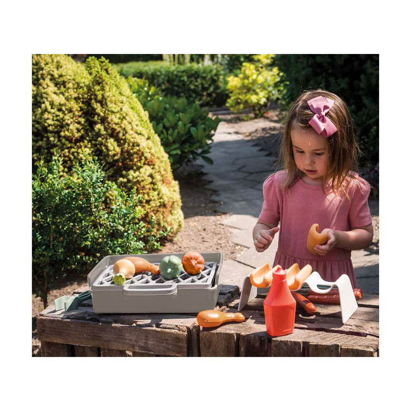 Load image into Gallery viewer, Dantoy grill speelgoedset kleurrijk en stevig voor kinderen.