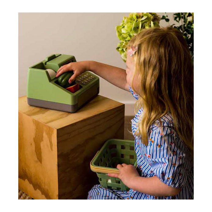Load image into Gallery viewer, Dantoy kassa met winkelmandje en accessoires