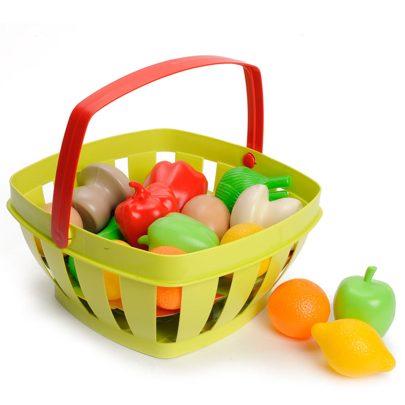 Load image into Gallery viewer, Ecoffier ecoiffier 100% chef groenten en fruit in mand