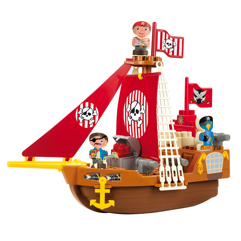 Load image into Gallery viewer, Ecoiffier abrick piratenschip