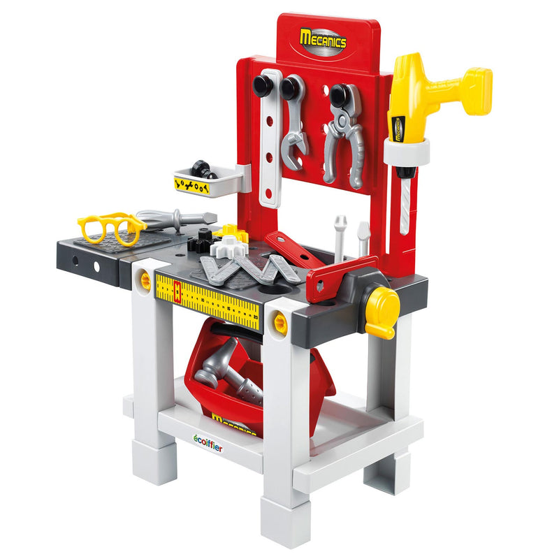 Load image into Gallery viewer, Ecoffier ecoiffier mecanics werkbank met gereedschap